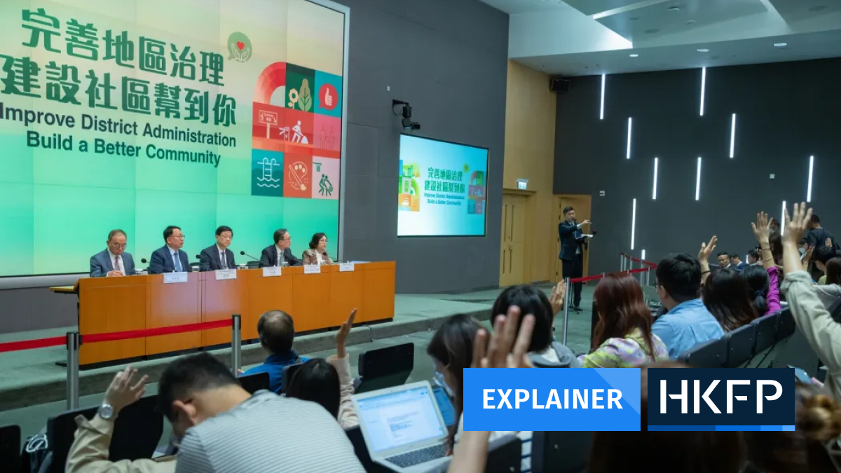 Explainer: How Hong Kong’s District Council electoral overhaul gives new power to 3 gov’t-appointed committees