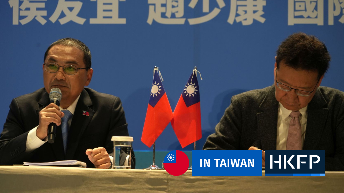 Taiwan KMT election hopefuls say Hong Kong’s One Country, Two Systems ‘a failure,’ warn island on ‘brink of war’