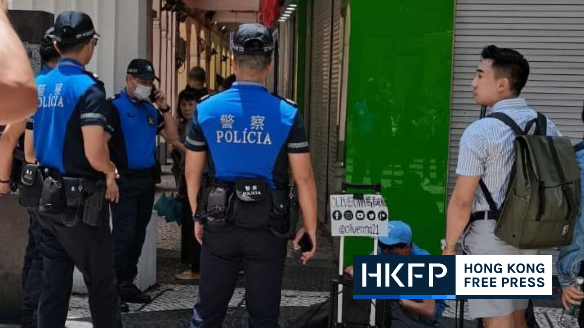 Hong Kong busker deported, banned from Macau after being detained for several hours