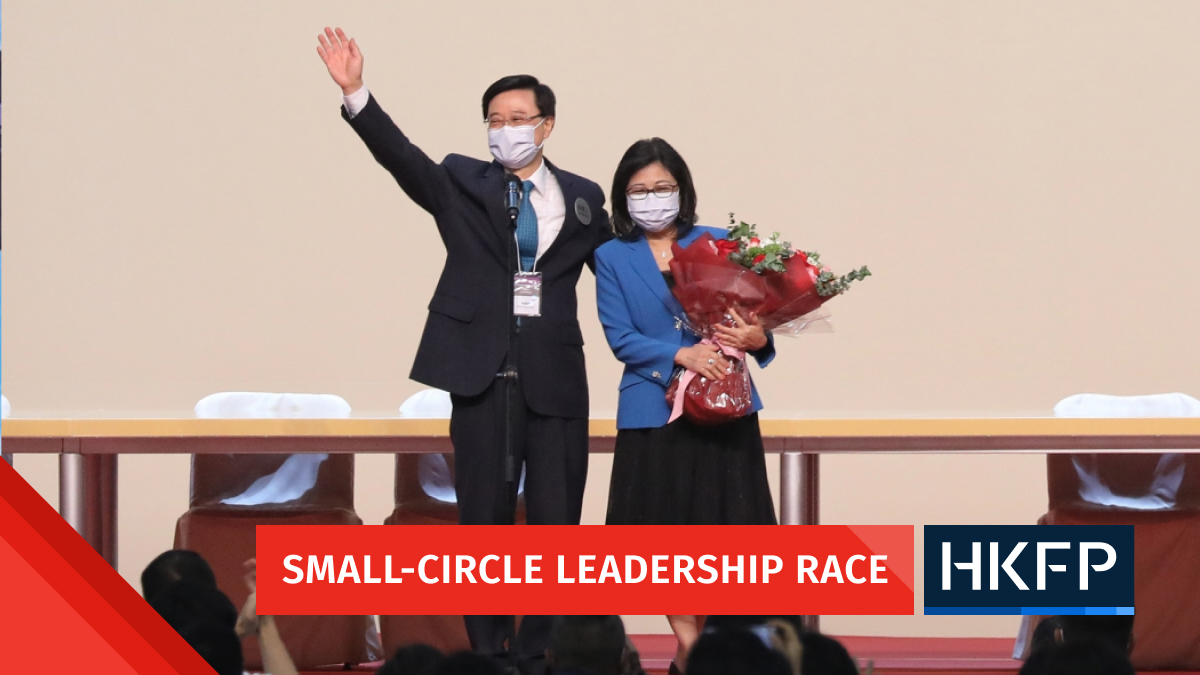 1,416 elite voters select sole candidate John Lee as Hong Kong’s next leader