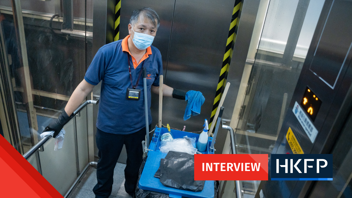 Artist or rights activist? Luke Ching would rather be called a cleaner