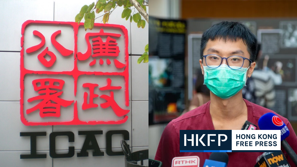 Ex-student leader arrested by Hong Kong anti-graft watchdog for allegedly inciting blank votes – sources