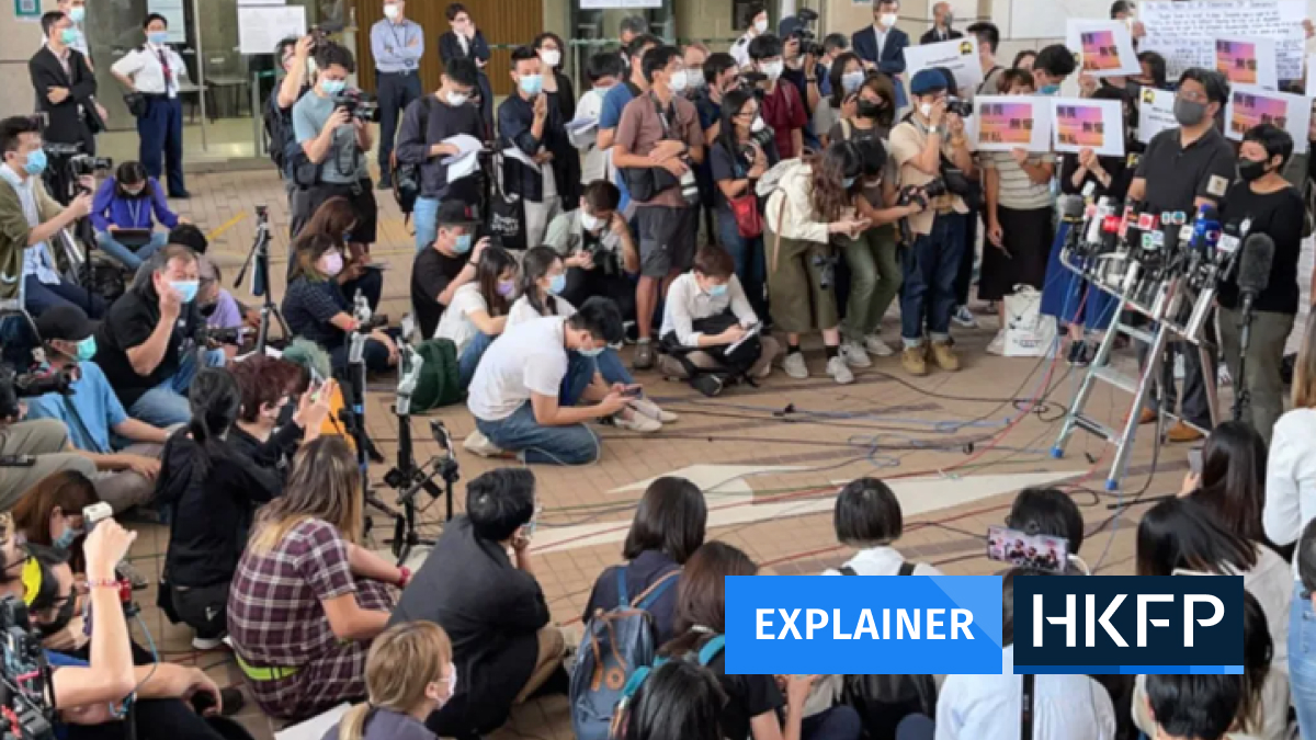 Explainer: The decline of Hong Kong’s press freedom under the national security law