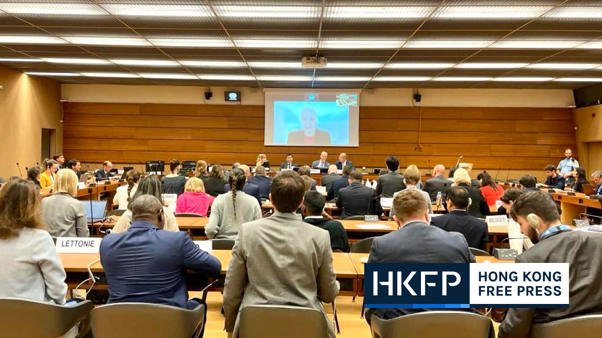 Son of media tycoon Jimmy Lai speaks at UN event on media freedom, as Hong Kong slams ‘political manipulation’